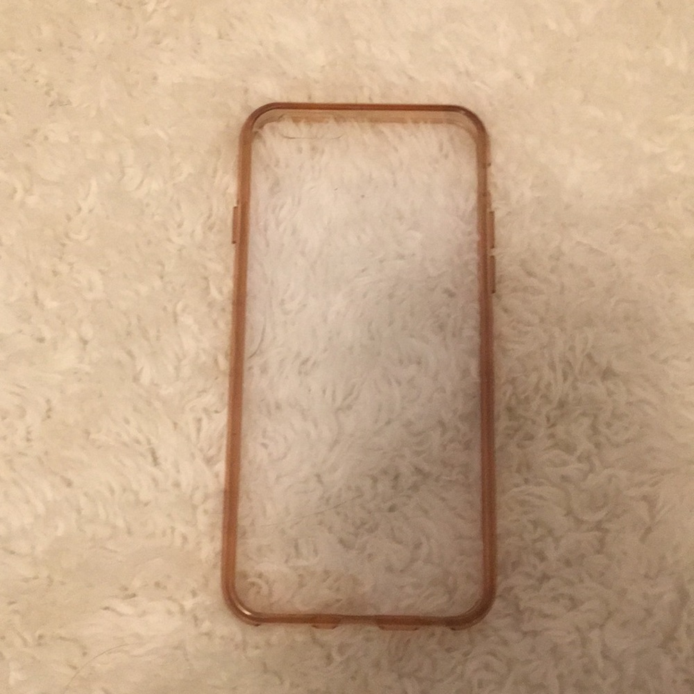 Gold clear cases protected